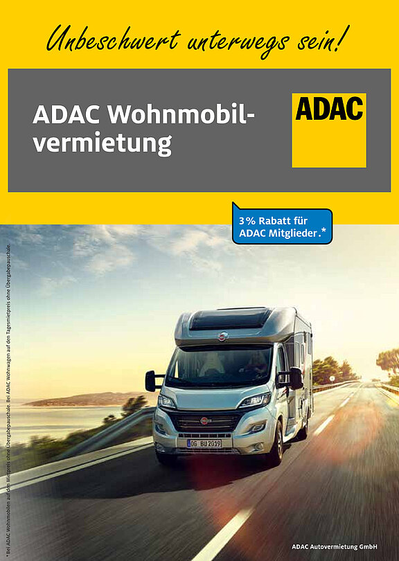 ADAC Wohnmobil-Vermietung - Katalogbild